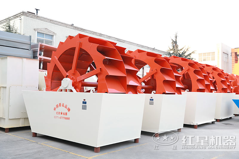 大型輪斗式洗砂機參數(shù)，工作視頻及廠家介紹
