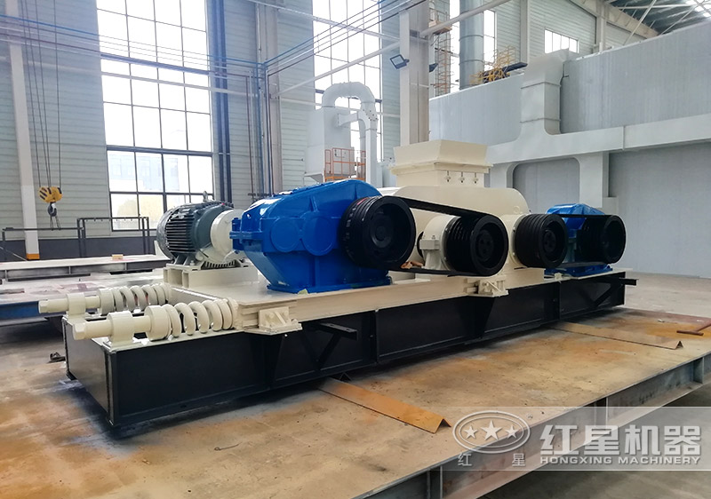 小型液壓對輥破碎機常用型號及價格，提供現(xiàn)場視頻
