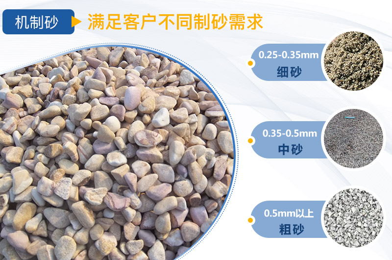 人工制砂機器有哪幾種，人工砂標(biāo)準(zhǔn)是多少